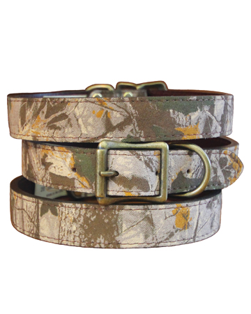 Camo collar by Auburn Leathercrafters
