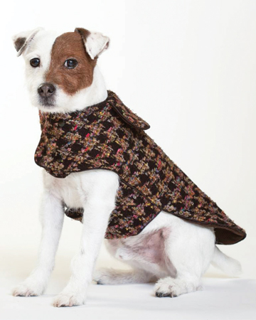 Avery Houndstooth coat from Canine Kids Outfitters