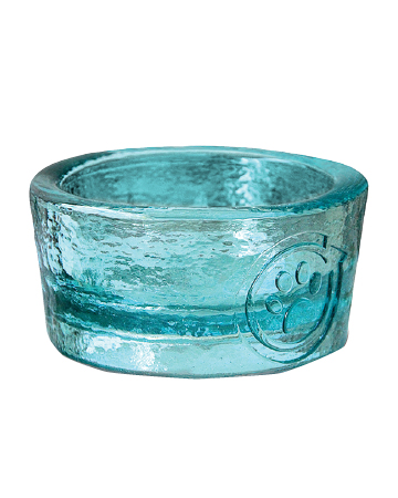 Handcrafted Recycled Glass Bowl