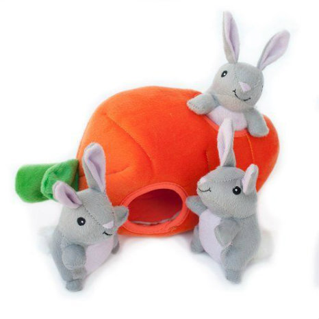 Zippy Burrow  Bunny 'n Carrot Plush Toy