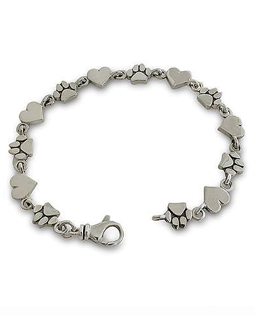 Paw charm bracelet from Chis Robin Designs