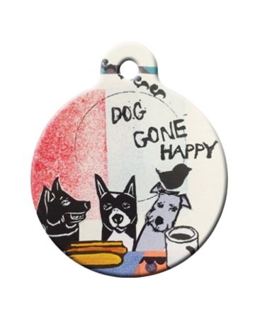 Pet ID tags from Dog Tag Art