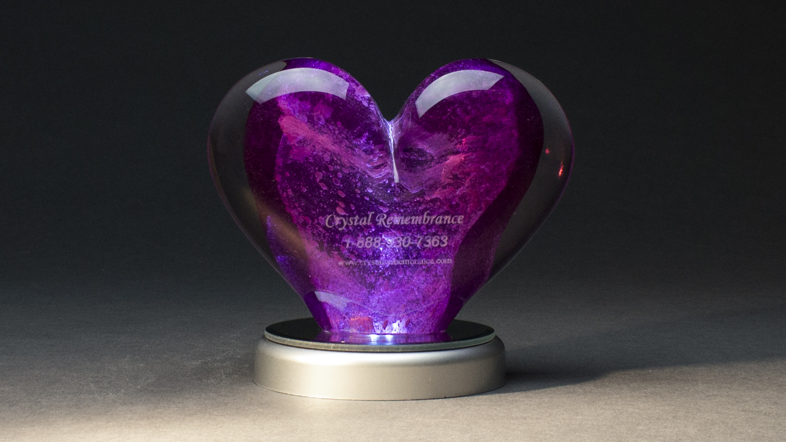 Crystal Remembrance dog memorial glass pieces
