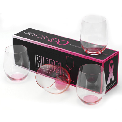 Riedel’s stemless glasses