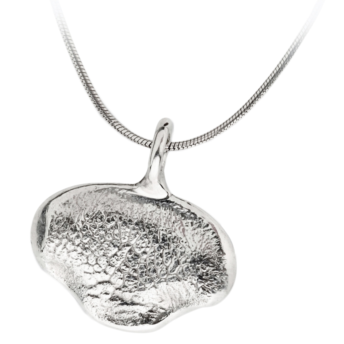 Robin's Loving Touch pendant with dog's nose print