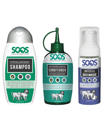 Dead Sea natural spa products from Soos Pets