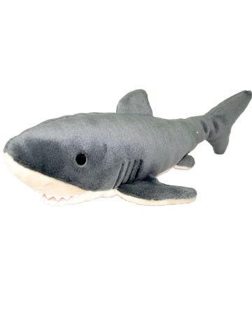 Shark toy from Fluff and Tuff