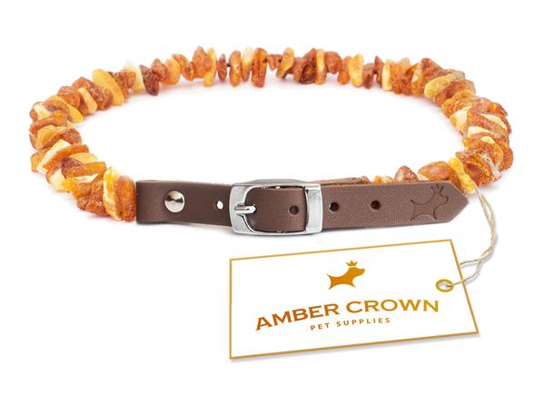 Amber Crown Flea Collar