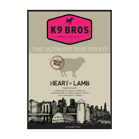 K9 Bros - Heart of Lamb Dog Treats