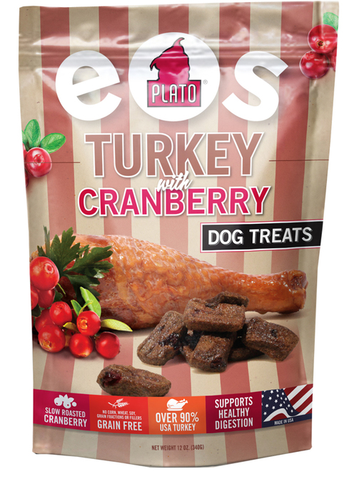 Plato EOS Turkey with Cranberry Dog Treats