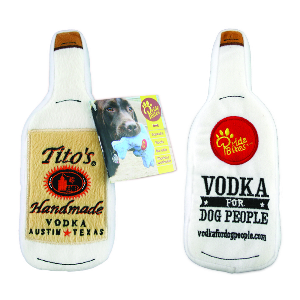 Tito's Vodka for Dog People Plush Toy