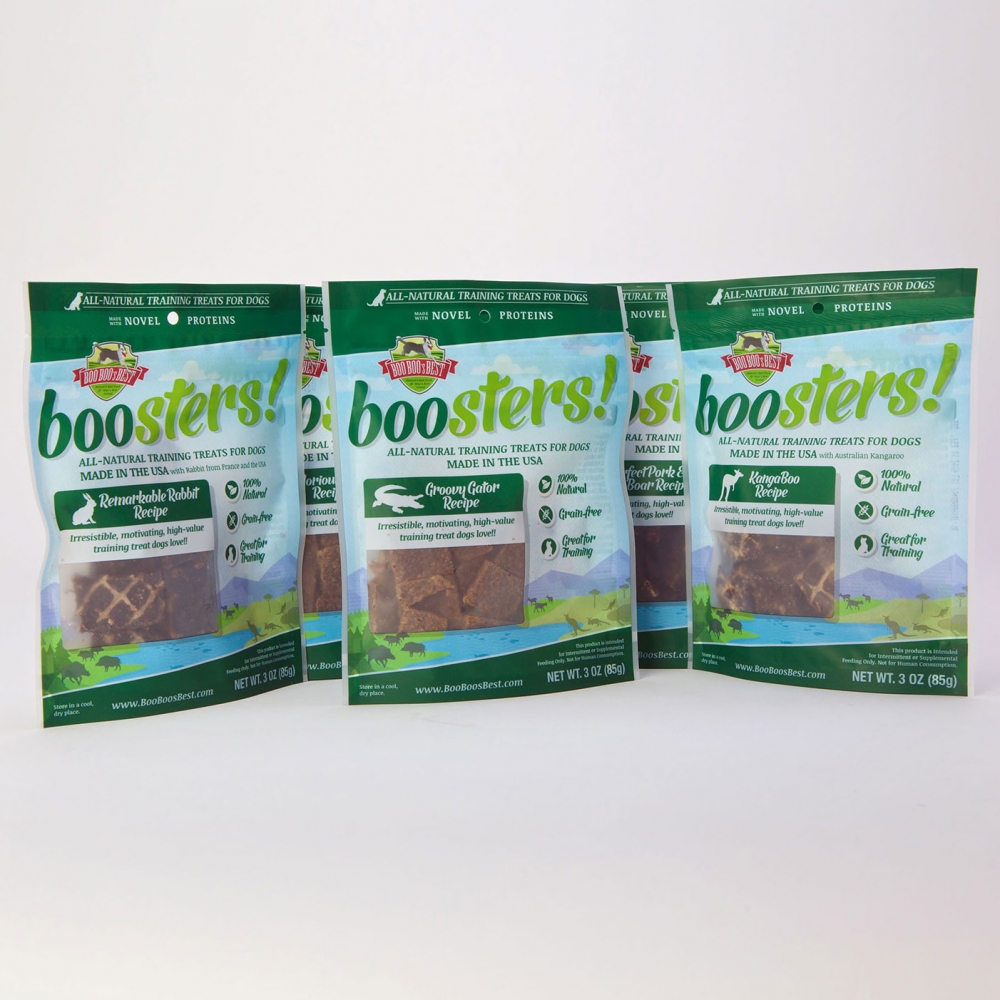 BooBoo's best booster treats for training 