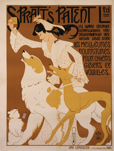 Clinique Cheron Theophile Alexandre Steinlen Vintage Dog Print Poster 16x20 