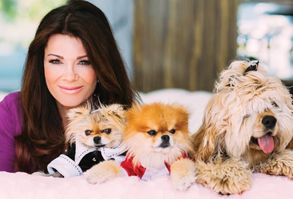 Lisa Vanderpump with dogs