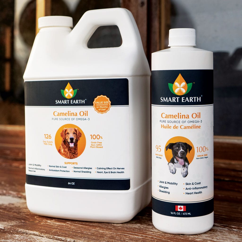 smart earth camelina dog products