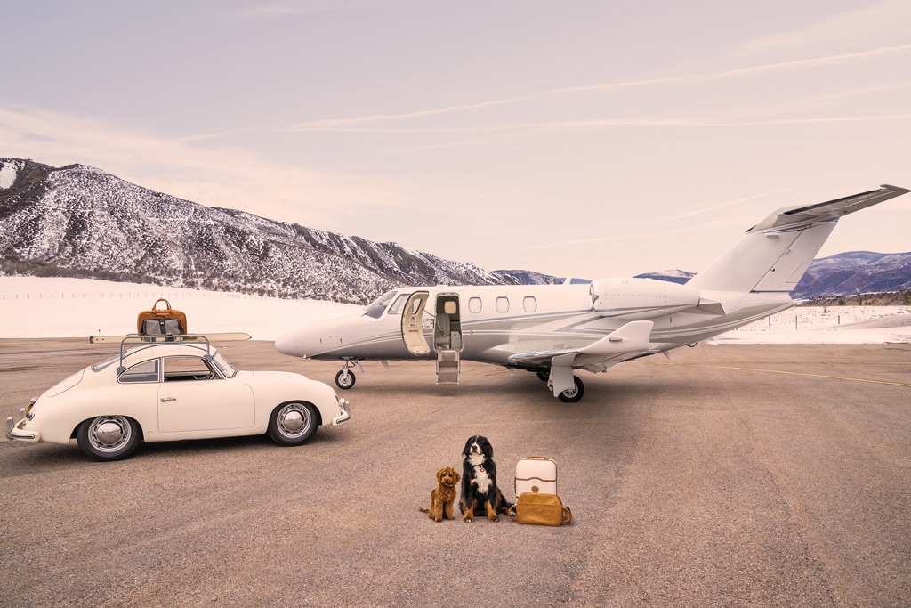 Gray Malin's The Arrival, Aspen Private Airport